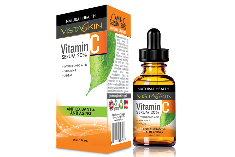 Organic Vitamin C Serum 20% With Algae